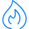 Fire & Smoke Damage Icon