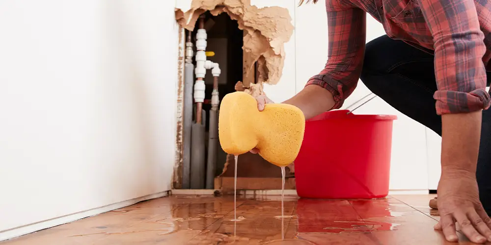 Water damage restoration service